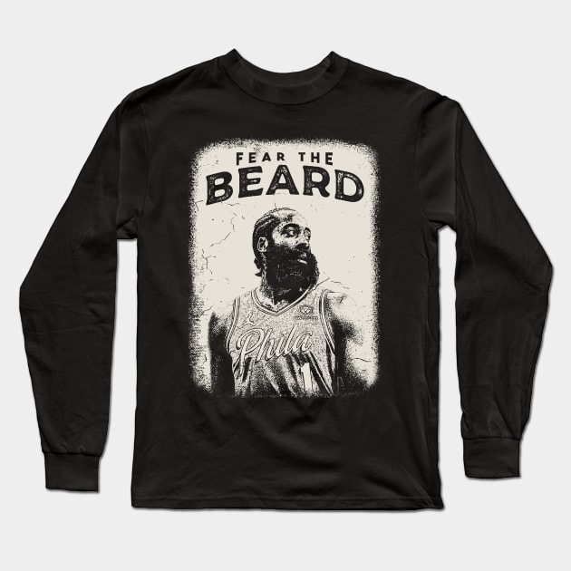 Fear the beard Long Sleeve T-Shirt by Yopi